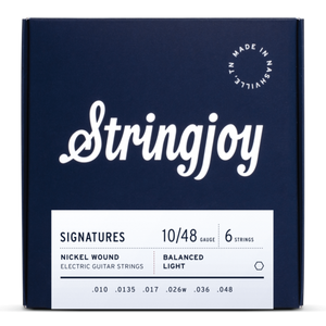 Stringjoy Signatures Electric Guitar Strings - 10/48