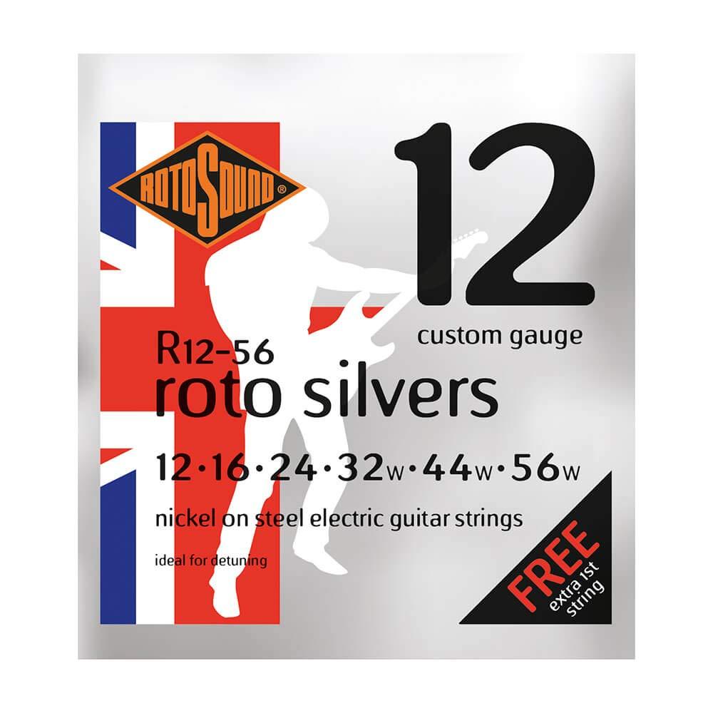 RotoSound R12-56 Roto Silvers 12-56 Electric Guitar Strings