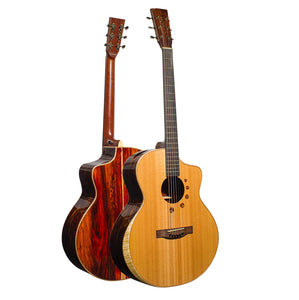 L.Luthier Lava Solid Sitka Spruce Acoustic Guitar