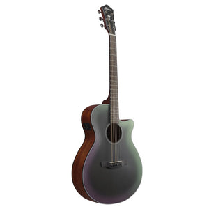 Ibanez AEG50-BAM AEG Series Grand Concert Acoustic Electric Guitar, Black Aurora Burst Matte