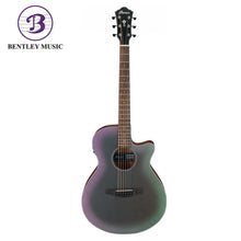 Ibanez AEG50-BAM AEG Series Grand Concert Acoustic Electric Guitar, Black Aurora Burst Matte