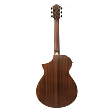 Ibanez AEWC12-PMF AEWC Series Acoustic Electric Guitar, Prussian Blue Metallic Flat