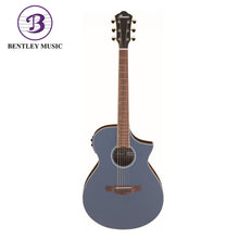 Ibanez AEWC12-PMF AEWC Series Acoustic Electric Guitar, Prussian Blue Metallic Flat