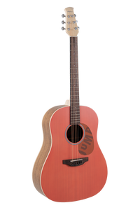 Ovation Applause AAS-69-O Acoustic Guitar Jump  Slope Shoulder Dreadnought Peach