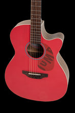 Ovation Applause AEO-69-R E-Acoustic Guitar Jump OM Cutaway Electro Lipstick