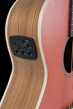 Ovation Applause AEO-69-O E-Acoustic Guitar Jump OM Cutaway Electro Peach