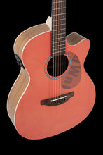 Ovation Applause AEO-69-O E-Acoustic Guitar Jump OM Cutaway Electro Peach