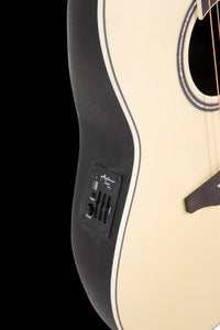 Ovation Applause AB24-4S E-Acoustic Guitar CS Mid Cutaway Natural Satin