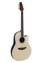 Ovation Applause AB24-4S E-Acoustic Guitar CS Mid Cutaway Natural Satin