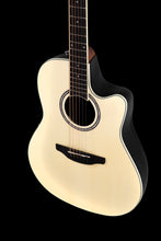 Ovation Applause AB24-4S E-Acoustic Guitar CS Mid Cutaway Natural Satin
