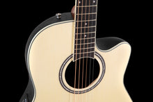 Ovation Applause AB24-4S E-Acoustic Guitar CS Mid Cutaway Natural Satin
