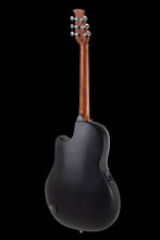 Ovation Applause AB28-5S E-Acoustic Guitar Super Shallow Bowl Cutaway Black Satin