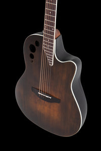 Ovation Applause AE44-7S E-Acoustic Guitar Mid Cutaway Vintage Varnish Satin