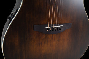 Ovation Applause AE44-7S E-Acoustic Guitar Mid Cutaway Vintage Varnish Satin