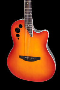 Ovation Applause AE48-1I E-Acoustic Guitar Super Shallow Cutaway Honeyburst Satin