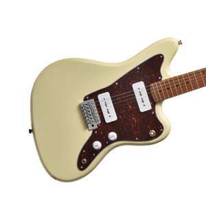 Bacchus BJM-1RSM/M-OWH Universe Series Roasted Maple Electric Guitar, Olympic White