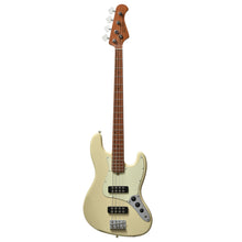 Bacchus BJB-2-RSM/M-OWH Universe Series Roasted Maple Electric Bass, Olympic White
