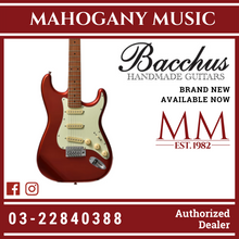 Bacchus BST-1-RSM/M-CAR Universe Series Roasted Maple Electric Guitar, Candy Apple Red