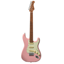 Bacchus BST-1-RSM/M-SLPK Universe Series Roasted Maple Electric Guitar, Shell Pink