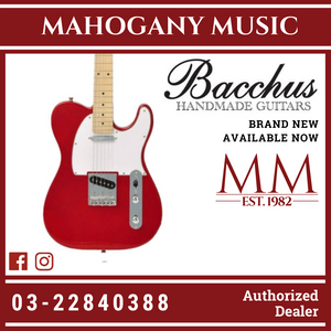 Bacchus BST-1M-CAR Universe Series Electric Guitar, Candy Apple Red