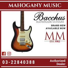 Bacchus BST-2-RSM/R-3TS Universe Series Roasted Maple Electric Guitar,3 Tone Sunburst