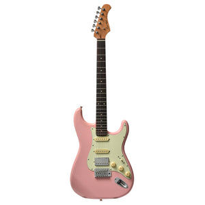 Bacchus BST-2-RSM/R-SLPK Universe Series Roasted Maple Electric Guitar, Shell Pink