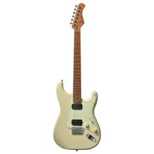 Bacchus BST-3-RSM/M-OWH Universe Series Roasted Maple Electric Guitar, Olympic White