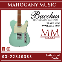 Bacchus BTE-1-RSM/M-SFG Universe Series Roasted Maple Electric Guitar, Sea Foam Green