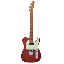 Bacchus BTE-2-RSM/M-CAR Universe Series Roasted Maple Electric Guitar, Candy Apple Red
