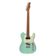 Bacchus BTE-2-RSM/M-SFG Universe Series Roasted Maple Electric Guitar, Seafoam Green
