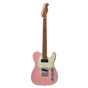 Bacchus BTE-2-RSM/M-SLPK Universe Series Roasted Maple Electric Guitar, Shell Pink