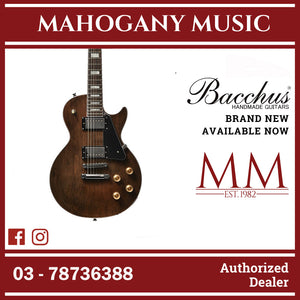 Bacchus DUKE-STD A-CHG Global Series Electric Guitar, Aged Charcoal Grey
