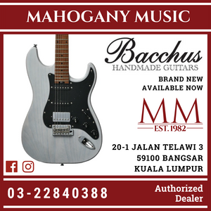Bacchus BSH-800ASH/RSM-WBD White Electric Guitar
