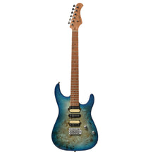 Bacchus IMPERIAL24-BP-RSM/M Universe Series Roasted Maple Electric Guitar, Blue Burst
