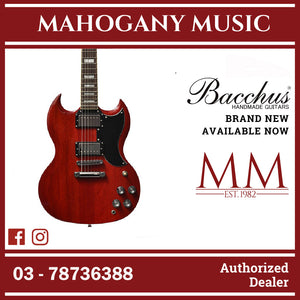 Bacchus MARQUIS-STD A-RED Global Series Electric Guitar, Aged Red