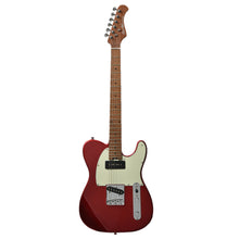 Bacchus TACTICS-STD/RSM-CAR Global Series Roasted Maple Electric Guitar, Candy Apple Red