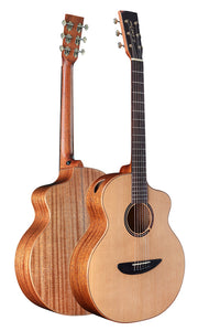 L.Luthier Bayou Light Solid Cedar Acoustic Guitar