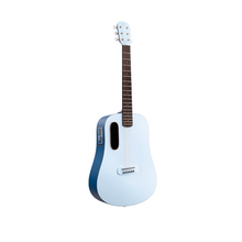 Blue Lava 36″ Ice Blue Smart Guitar (with Air Flow Bag)