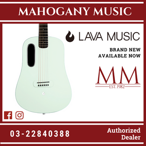 Blue Lava 36″ Aqua Green Smart Guitar (with Air Flow Bag)