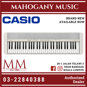 Casio Casiotone 61 Keys CT-S1 White Keyboard