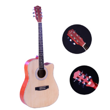 Cate QM-611 Natural Finish Acoustic Guitar