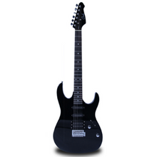 Cate QM-E03 Black Finish Electric Guitar W/Bag