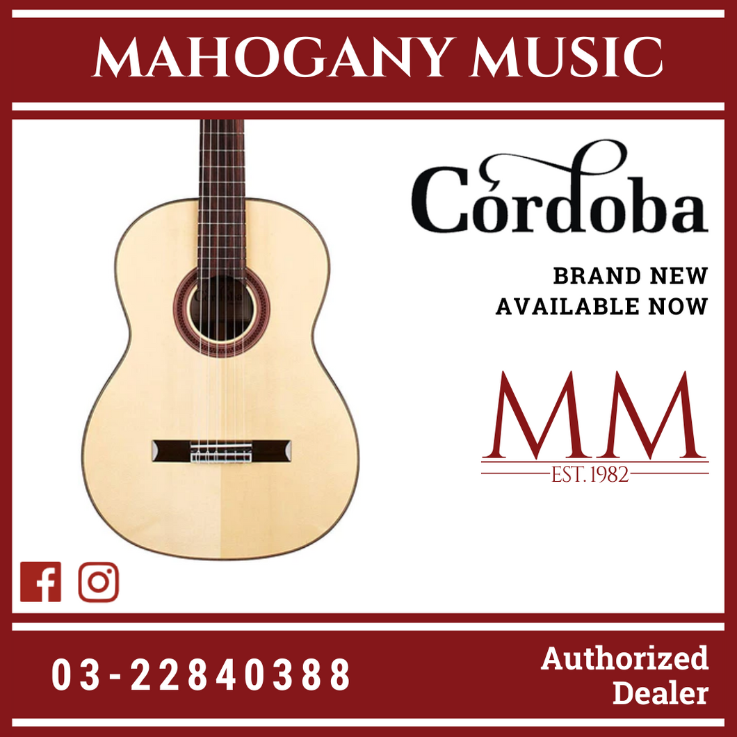 Cordoba C7 SP W GC Solid European Spruce Top Layered Rosewood