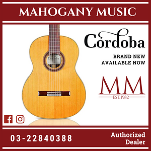 Cordoba F7 Paco Flamenco - Solid Canadian Cedar Top, Rosewood Back & Sides, With Gator Guitar Case