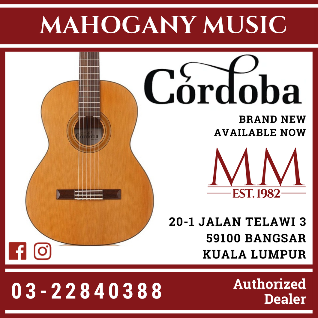 Cordoba Iberia C3M - Solid Canadian Cedar Top, Mahogany Back & Sides, Best Classical Guitar