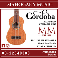 Cordoba 15SM 15 Series Soprano Ukulele - Mahogany Top, Mahagony Back & Sides