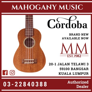 Cordoba 20SM Soprano Mahogany Ukulele