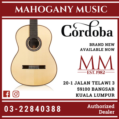 Cordoba C12 SP Full Solid Classical Guitar With Cordoba Guitar Humidified Hard Case
