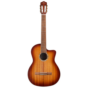 Cordoba C4-CE - Edgeburst Solid Mahogany Top, Mahogany Back & Sides with Pickup, Budget Electro-Classical Guitar