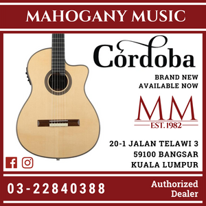 Cordoba Fusion - 12 Maple Solid European Spruce Top Classical Guitar